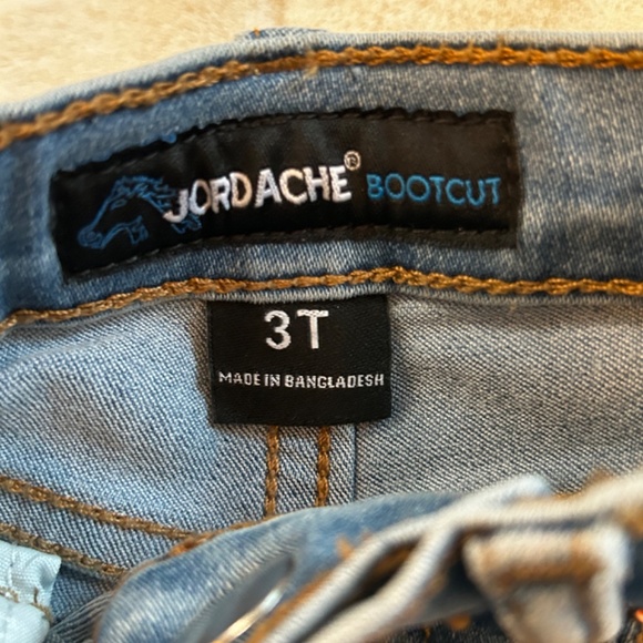 GIRLS DENIM 3T OSHKOSH BIGOSH & JORDACHE COMBO - Picture 4 of 12